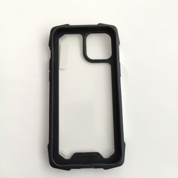 iPhone 12 Pro Max Black Hard shell Phone case cover w/ Screen protector - Picture 2 of 3